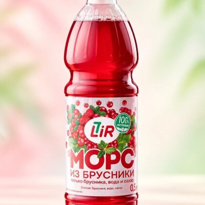 Морс из брусники