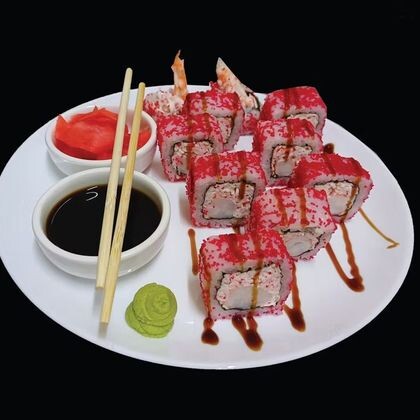 Ролл «Калифорния» с креветкой