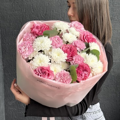 Яркий букет цветов 😍