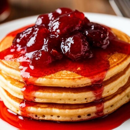 Блинчики с домашним вареньем