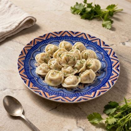 Пельмени домашние отварные