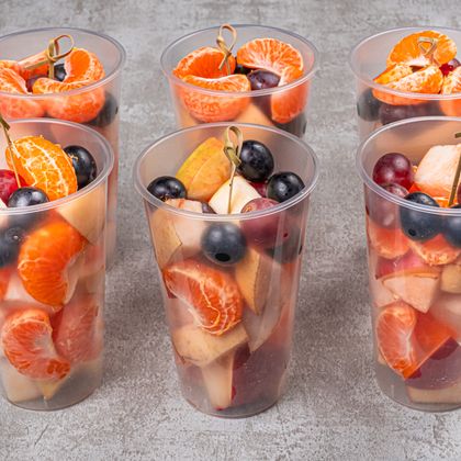 Ассорти фруктов в стаканчике 6 шт