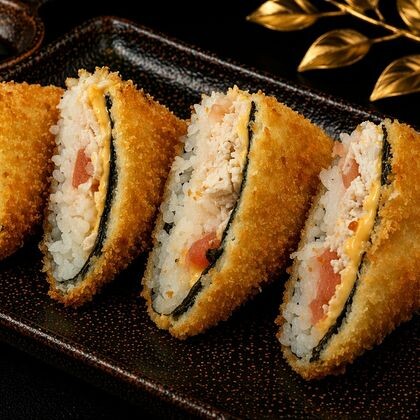 Рисовый Сэндвич с курицей
