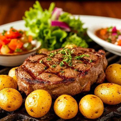 Картошка беби с курдюком