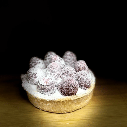 Тарталетка малиновая