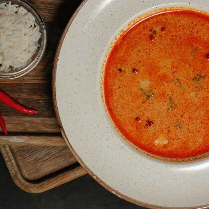 Том-ям с морепродуктами