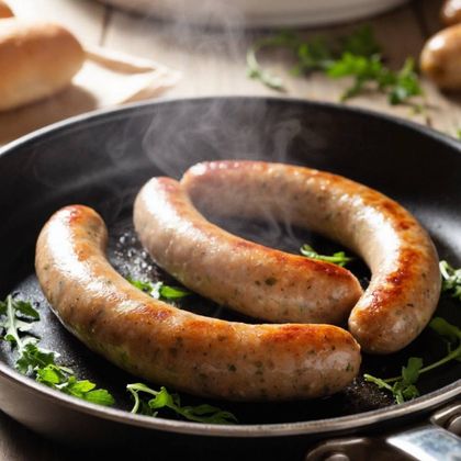 Сосиска жареная