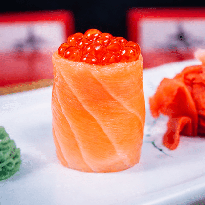 Суши «Сяке икура»