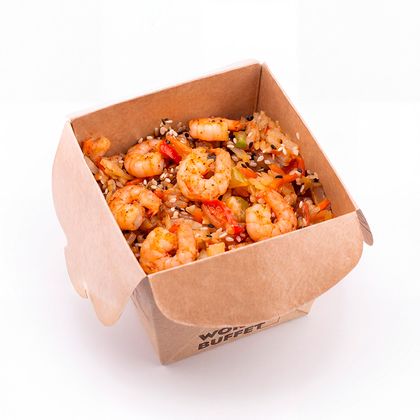 Тяхан с морепродуктами