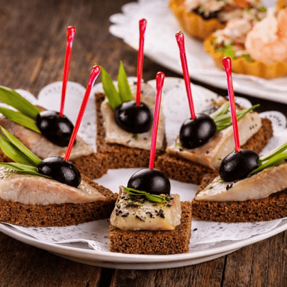 Бутерброд с сельдью