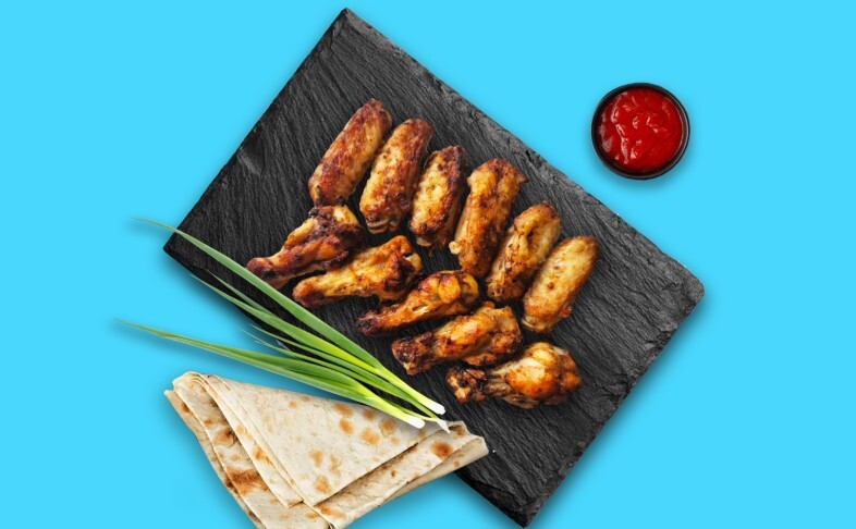 Крылышки с мангала