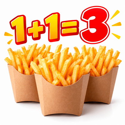 фри 1+1=3