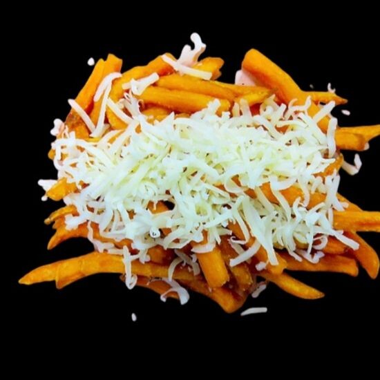 Батат фри с пармезаном
