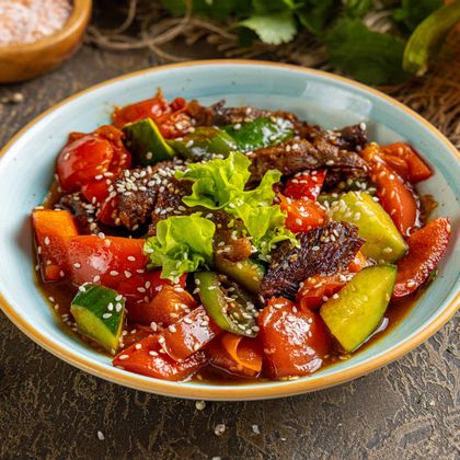 Салат «Японский острый»