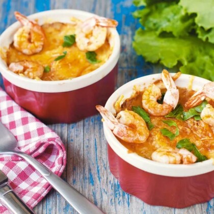 Жульен из морепродуктов