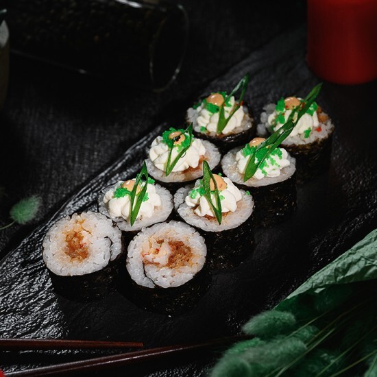 Кранч с креветкой