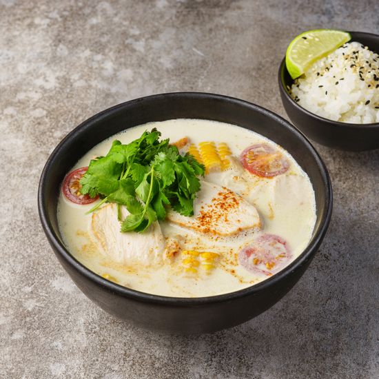 Суп Том Кха с цыпленком