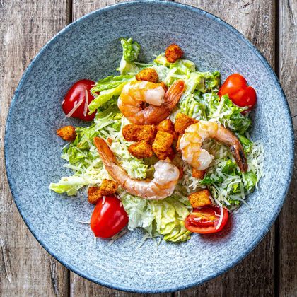 Цезарь с креветками