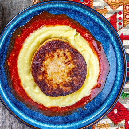 Котлета с пюре