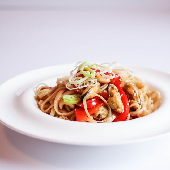 Лапша Wok с морепродуктами