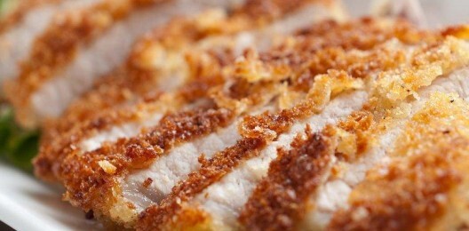 160 Отбивная из свинины с картофелем отварным