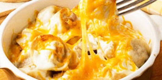 161 Пельмени запеченные под сыром и зеленью