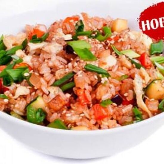 1442 Чахан с курицей с соусом Терияки