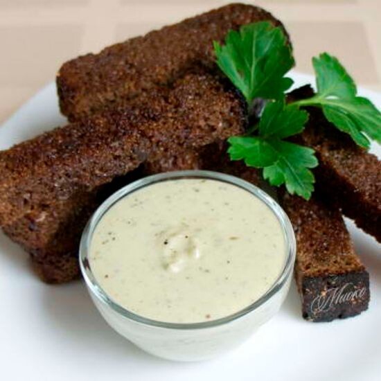 213 Гренки чесночные