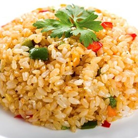 0861 Чахан с морепродуктами с соусом классическим