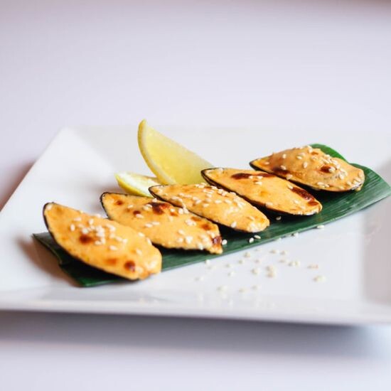 Запечённые мидии