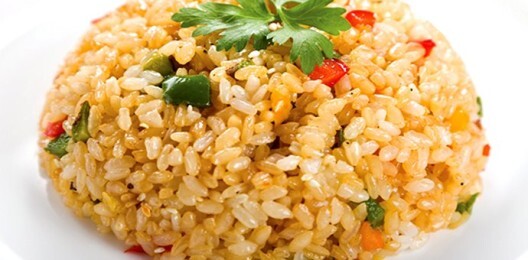 0862 Рис с морепродуктами в соусе Терияки