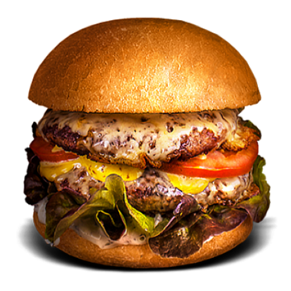 Бургер Чили с картофелем фри