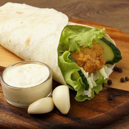 Денер фреш с курицей