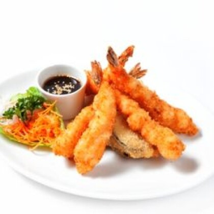 Креветки темпура