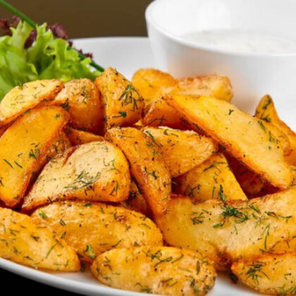 Картофельные дольки двойная порция