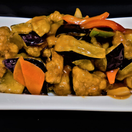 Баклажаны со Свининой