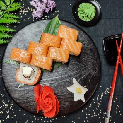 Ролл «Филадельфия с огурцом»