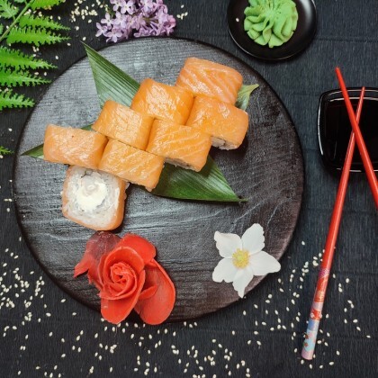 Ролл «Филадельфия с креветкой»