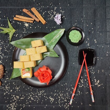 Тортилья с лососем