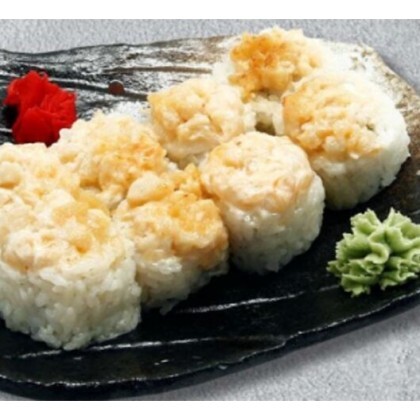 Ролл с гребешком