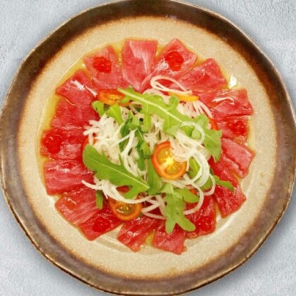 Карпаччо из тунца