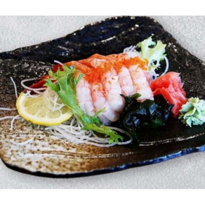 Сашими «Эби-нанбан»