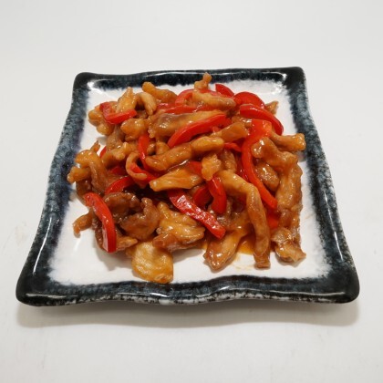 Курица с перцем