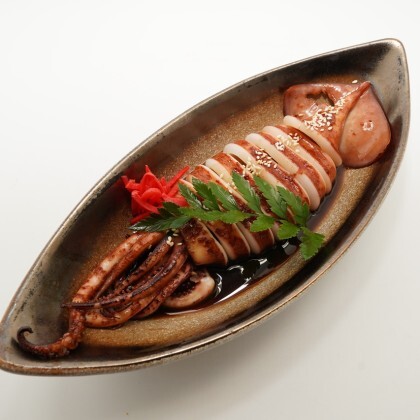 Каракатица в имбирном соусе