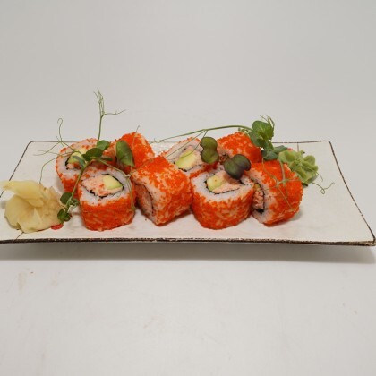 Ролл «Калифорния с крабом»