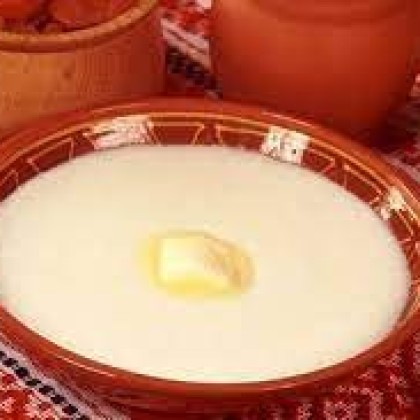 Каша манная с изюмом