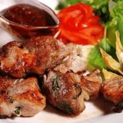 Шашлык шея свинины