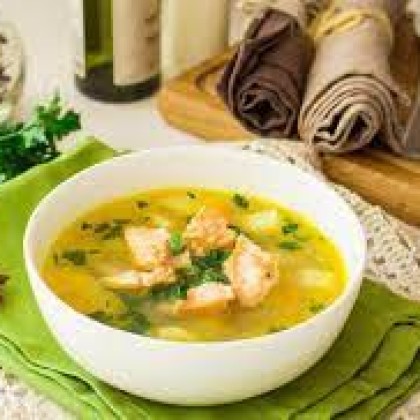 Уха из лосося