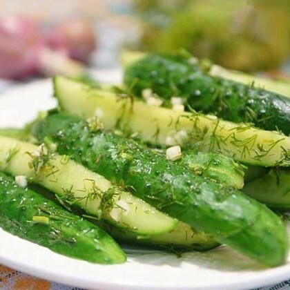 Малосольные огурчики