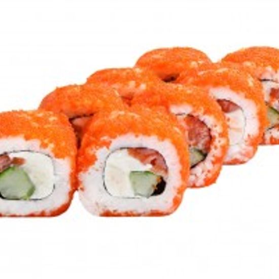 Ролл «Филадельфия в икре»